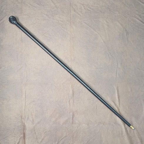 古董紳士 Gadrun 雕刻圓柄手杖 88 厘米